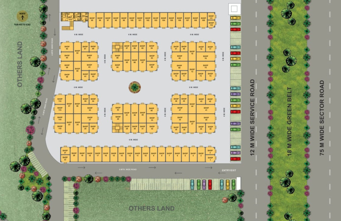 Urban Street Site Plan